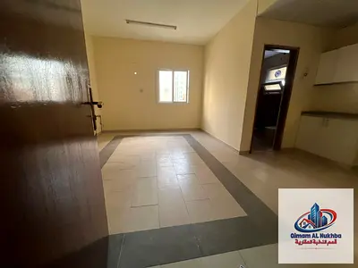Largest studio apartment in Sharjah, Al Naba'a area, available for annual rent. Suitable for families, with central air conditioning and gas, separate