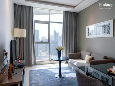 busniess bay 1bhk fully furnished