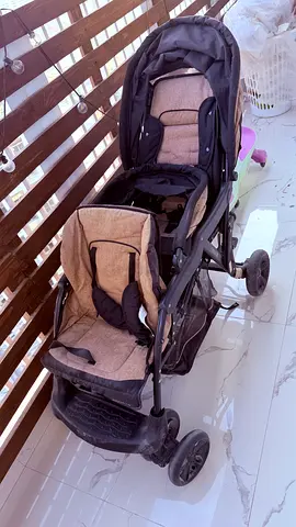 Juniors twin stroller