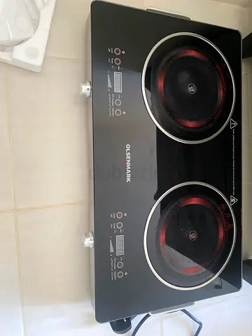 Olsenmark Double Electric Hot Plate - Portable Two Burner Cooker