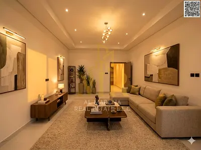 A luxurious villa in Al Yasmin, with a modern design, at a special price and includes everything.