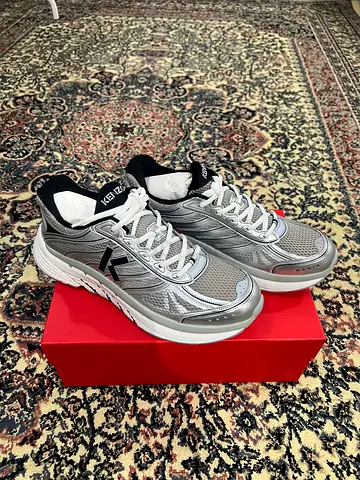 KENZO Pace Metallic Mesh Sneakers