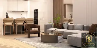 1BR | Binghatti Apex | Community &amp; Road View