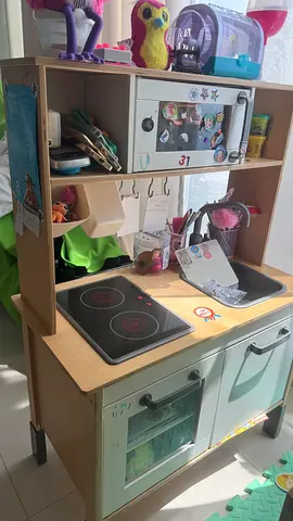 Kids wooden kitchen
