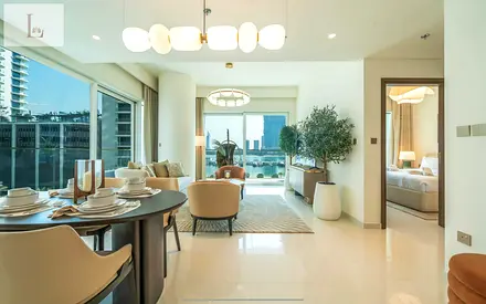 Furnished 1BR Apartment | Marina & Palm Views | Grand Bleu Tower 1