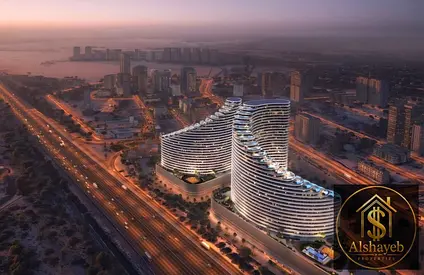 Studio Apartment | Binghatti Skyflame 2 | Balcony | Skyline & Downtown View