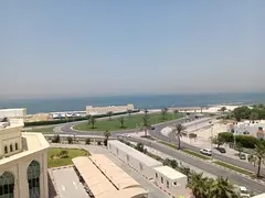 In Al Qulaya area, Sharjah Two bedrooms and a living room Two bathrooms Central air conditioning Lar