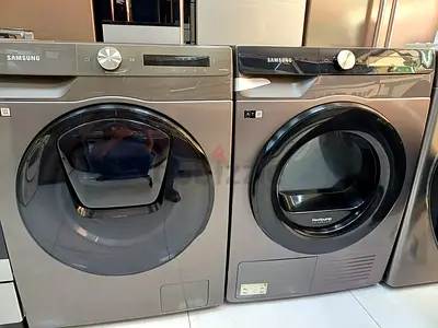 Samsung latest model 9 kg washer door in door and 9 kg dryer separate set freestanding by hadu