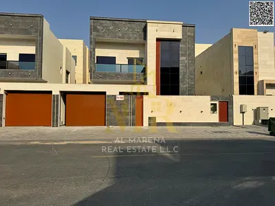 فيلا فاخرة للبيع في العامرة | مساحة 3100 قدم | طابقين | 5 غرف نوم ماستر | مجلس وصالة بالمغاسل | مطبخ مودرن | غرفة خادمة | تصميم عصري وتشطيبات راقية |