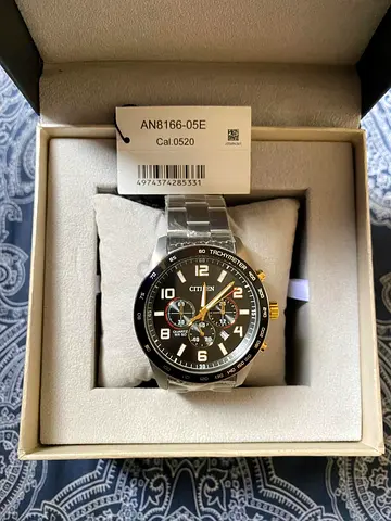 Citizen AN8166-05E Mens Stainless Steel Chronograph Watch