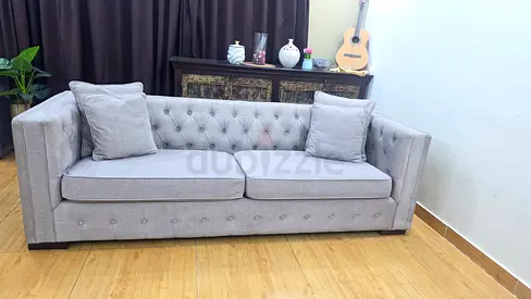 Marina Home Three Seater Sofa ( Like New)