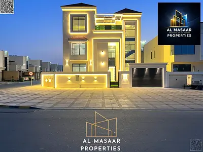 The best in Ajman - custom finishing - two floors and a roof - negotiable - freehold - prime location