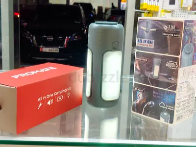 Light speaker power bank