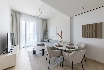 Vacant Furnished 2 BR | JVC | High Floor | ROI
