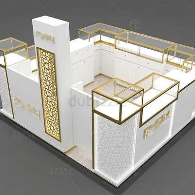 Modern Jewelry kiosk