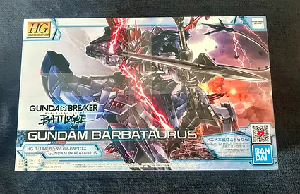 Bandai HG 1/144 Gundam Barbataurus Model Kit (New/Unopened Box)
