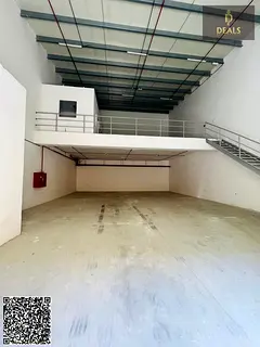 Brand New Warehouse for Rent in Al Jurf 3 | 3,500 Sqft | Mezzanine with Offices | 25 kW Power