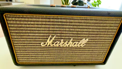 Marshall Bluetooth Portable Speaker (Classic Grill) - Good Condition