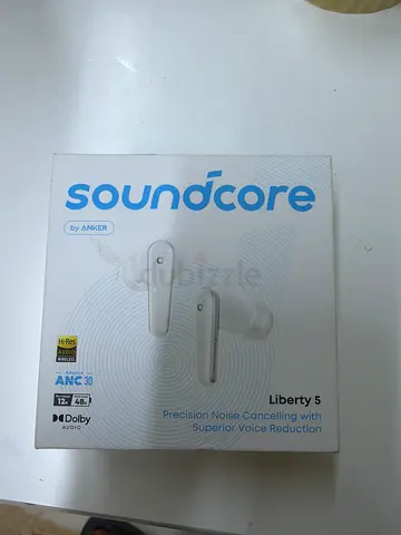 Soundcore Liberty 5 Wireless Earbuds (Boxed) - Active Noise Cancelling white