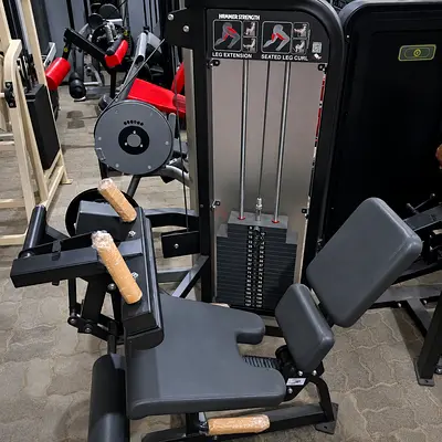 Hammer Strength Seated Leg Curl / Leg Extension Machine - Good Condition
