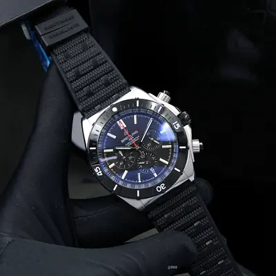 Breitling chronograph mens watch