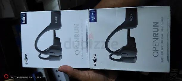 Pair of Shokz OpenRun Mini Bone-Conduction Headphones (New in Box)
