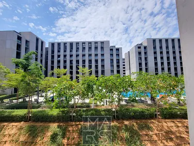 Lavish Studio | balcony | pool view | Ready to move