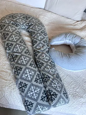Pregnancy pillow with washable case and Nursing pillow