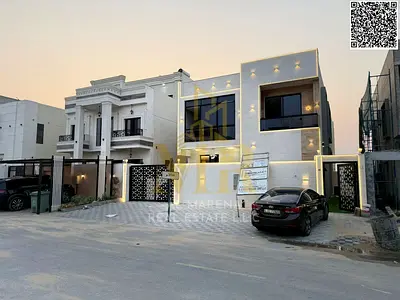 Luxury villa for sale in Al Amrah | 3014 sq ft | Two floors | 5 master bedrooms | Indoor swimming pool | Modern design and high-end finishes | Priced