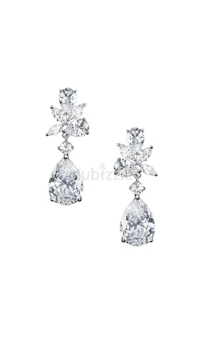 Natural Diamond Earrings GIA
