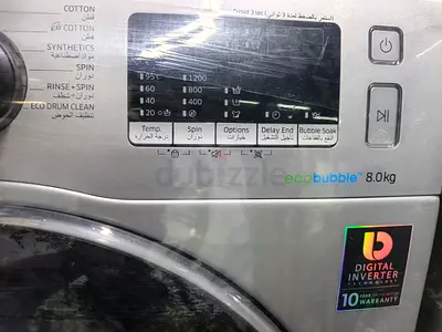 Used 8kg EcoBubble Front Load Washing Machine - Digital Inverter