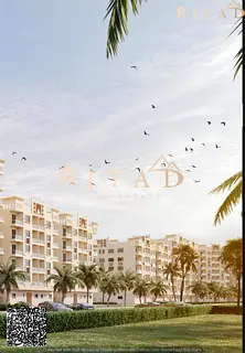 For sale: 1 bedroom reception apartment in Al Ameera Village Ajman, Tower D3, size 1152 sq ft, pract
