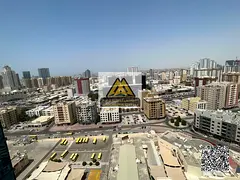 Studio for annual rent in Al Nuaimiya Towers – Ajman, prime location with open view and close to a