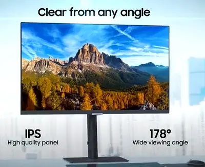 Samsung ViewFinity S7 32 Inch 4K UHD HDR (Hdmi, DP) IPS Bezel Less Monitor