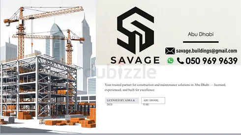 Savage general contracting and buildings maintenance