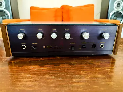 Rare Sansui AU-101 Integrated Solid State Amp - Warm Analog Sound - Wood Case - 220V