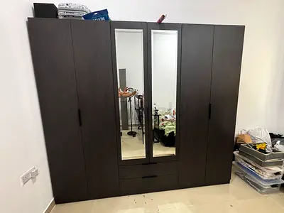 Urgent Sale - 6 Door Wardrobe Pick Up Khalidiyah 1000 aed