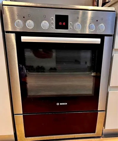 Bosch Ceramic stove 60Cm Stainless Steel , DELIVERY + WARRANTY