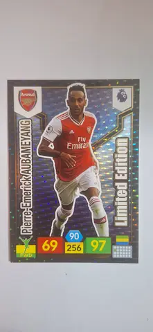 Limited Edition Pierre-Emerick Aubameyang Arsenal Trading Card