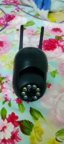 WiFi PTZ Outdoor/Indoor Security Camera — 355° Pan, Night Vision, Two-Way Audio