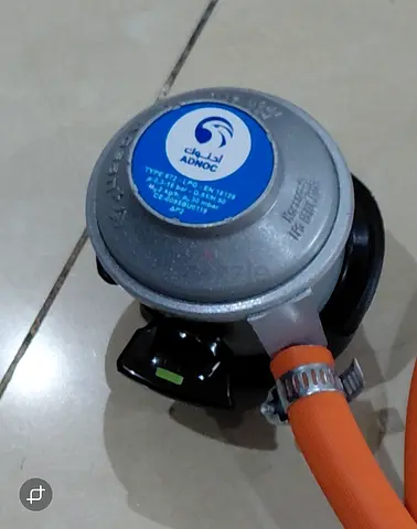 Adnoc Gas Regulator with 2 meter pipe and clips