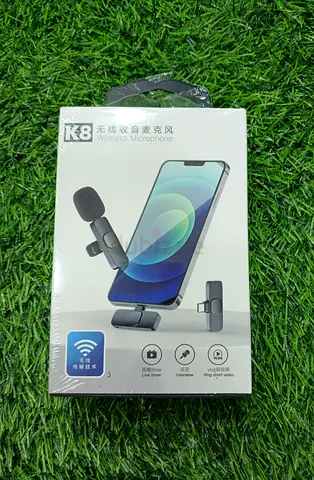 K8 Wireless Microphone for iPhone/Android - Brand New