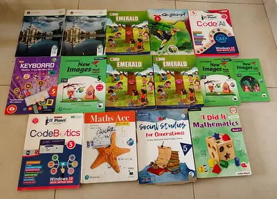 Grade 5 - 15 books in good condition we are giving for just 30 AED only.
