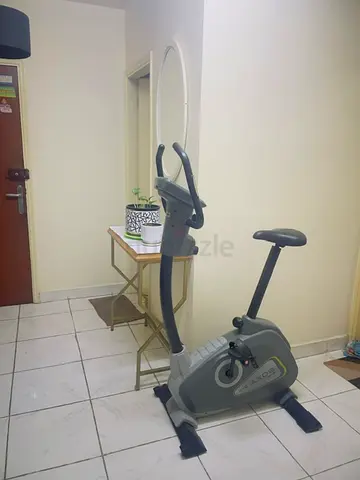 Used AXOS Upright Exercise Bike - Good Working Condition
