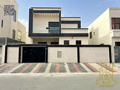 Luxury villa for sale in Al Yasmin. Elegant design featuring 4 spacious bedrooms and ultra-luxurious