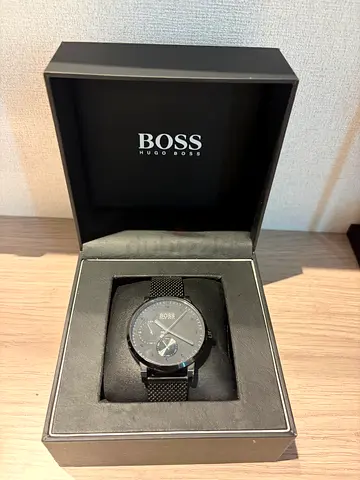 Hugo boss Black-plated stainless steel watch