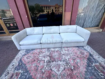 Crate and Barrel three seater sofa
