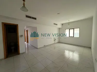 2 bedroom apartment for rent in Al Qasimia Al Mahatta with 2 bathrooms central AC prime location near markets and services ideal family home