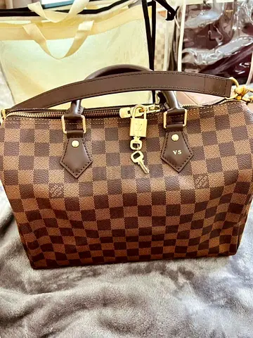 LV Speedy 30 Bandolier Damier Urgent Sale