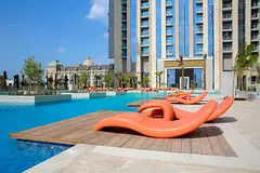 Stylish 1BR in Amna Tower | Al Habtoor City | Canal View